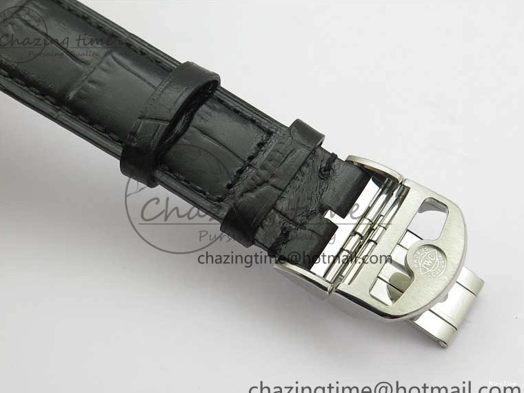 MIROTIME 0502 TimelessDesign Portuguese IW358304 ZF 1:1 Best Edition SS Blue Dial on Leather Strap A 7078
